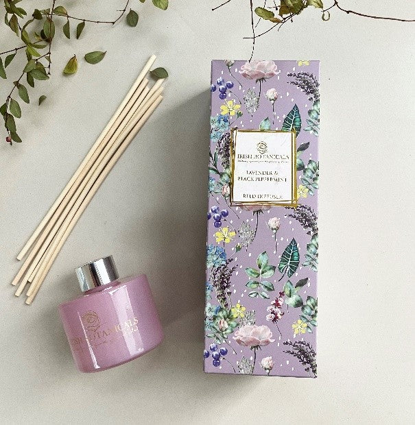 Irish Botanicals Lavender And Black Peppermint Diffuser – McGaugh’s ...
