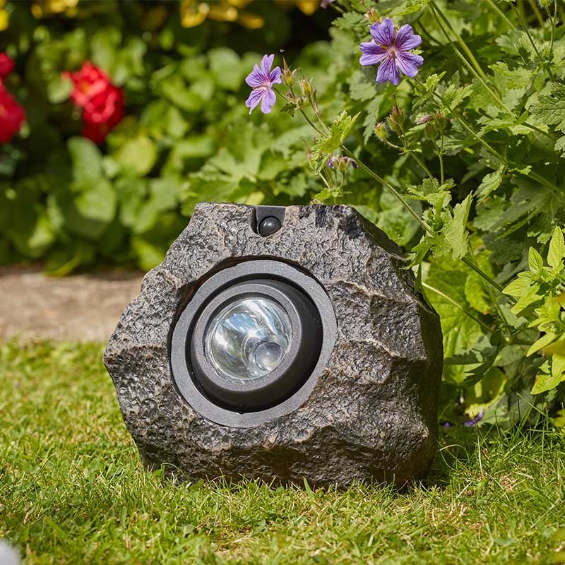 Mcgaugh Rocks PIR Ultra Bright MegaRock 100L Solar Light – McGaugh’s Gardening Complex