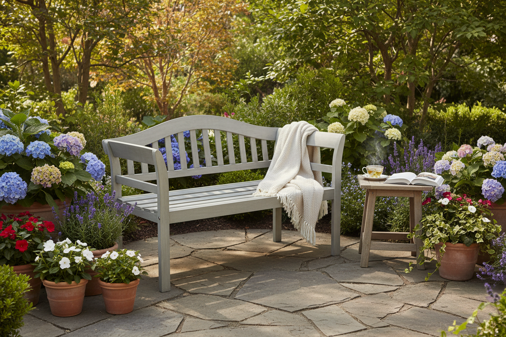 Queen Bench Grey – McGaugh’s Gardening Complex